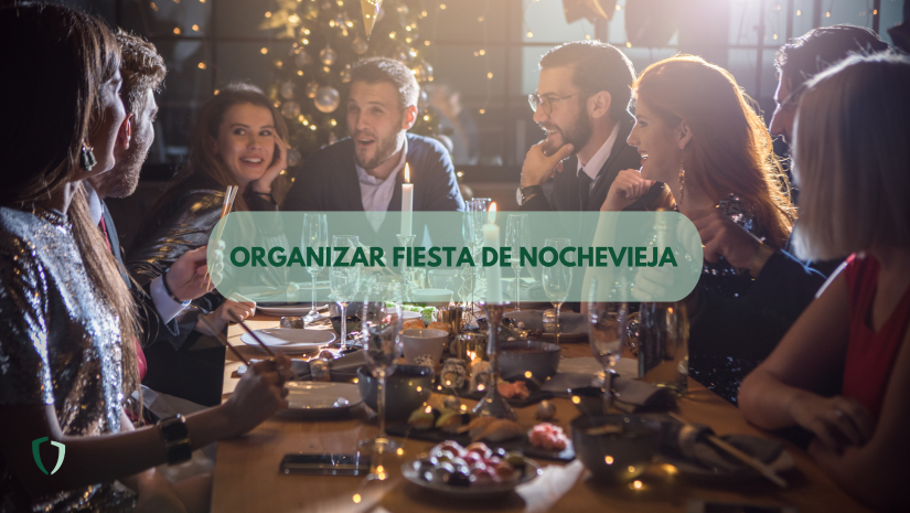 Personas celebrando fin de año