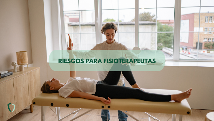 Fisioterapeuta ejerciendo su profesión